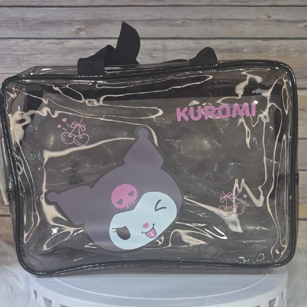 Kuromi Clear Black Tote
